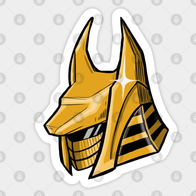 Warlock Blind Jackal Sticker by itWinter